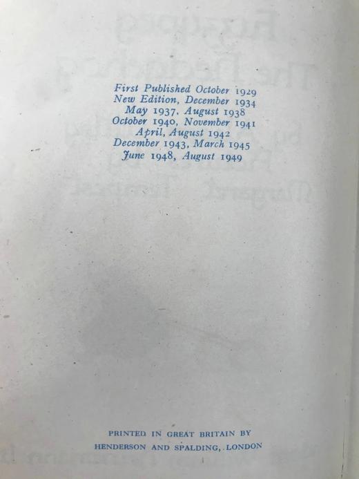 1949年 刺猬福吉佩格的故事 玛格丽特·坦普斯特数十幅彩色插图 精装32开 商品图3