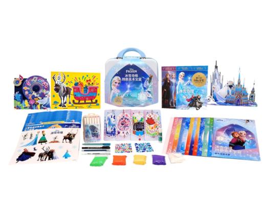 迪士尼正版授权《冰雪奇缘创意美术宝盒》包含：12节AI互动创意美术课，12节迪士尼美学素养鉴赏课，2节赛事指导直播课 商品图4