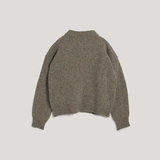 YMC BONNIE JUMPER 美利奴羊毛混纺女装短款圆领口袋毛衣 商品图4