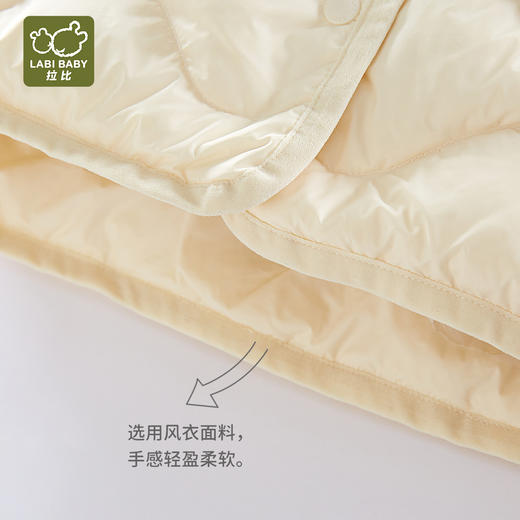 拉比-童衣类（冬）H4连帽羽绒外套浅杏(PH) 商品图1