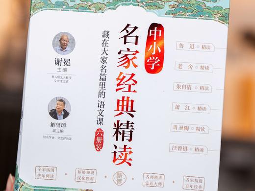 《中小学名家经典》2辑（全11册）| 百年名家经典、优中选优，语文新课标指定必读，专为孩子设计的百年名家文学课，近百幅传世名画穿插其中、精彩好读 商品图5