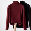 【自】全新升级【铂金会员100/天猫129/差价29】(20848) 洛诗琳天丝双面德绒打底衫女秋冬加绒加厚堆堆领磨毛上衣 商品缩略图2