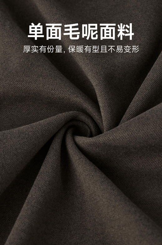 赤兔嗨购秋冬季毛呢大衣男中长款西装领双排扣呢子风衣外套加厚ins潮流 商品图7