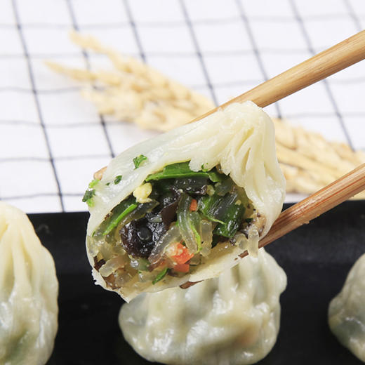 霍嘉三鲜薄皮包420g*3袋 商品图1