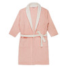 【多样屋专柜】多样屋浴袍抑菌全棉吸水纯棉抑菌毛巾料家居睡袍浴衣情侣浴袍莫兰迪 桃粉/M 商品缩略图0