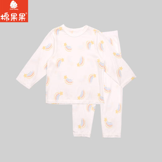 棉果果春季新品商场同款男童女童莫代尔套头套装M101302425008 商品图1