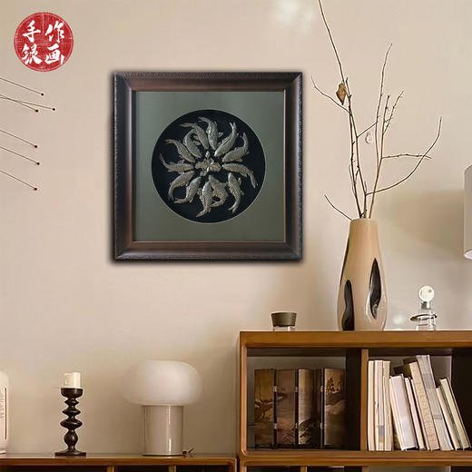 【十三鱼】纯银壁画装饰画挂画 商品图1