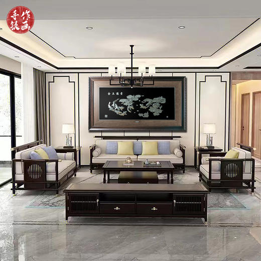 【金玉满堂】纯银壁画装饰画挂画 商品图1