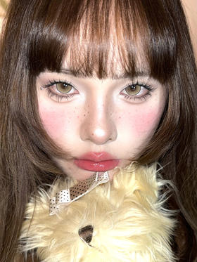 Mirage color（黎雾）半年抛美瞳 半熟南瓜 14.5mm