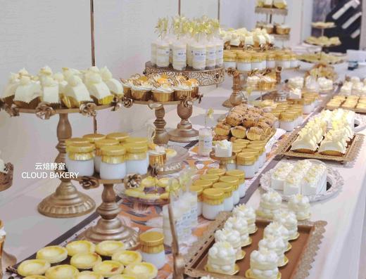 【甜品台定制案例展示】白金主题 商品图0
