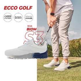 【高尔夫S3】ECCO爱步男子高尔夫球鞋BOA锁扭缓震排湿透气102954