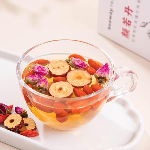 红枣枸杞玫瑰代用茶 5g*20袋 北纬纯净食品 女士茶 独立小包装 健康花茶 轻松携带 即泡即饮 商品图2