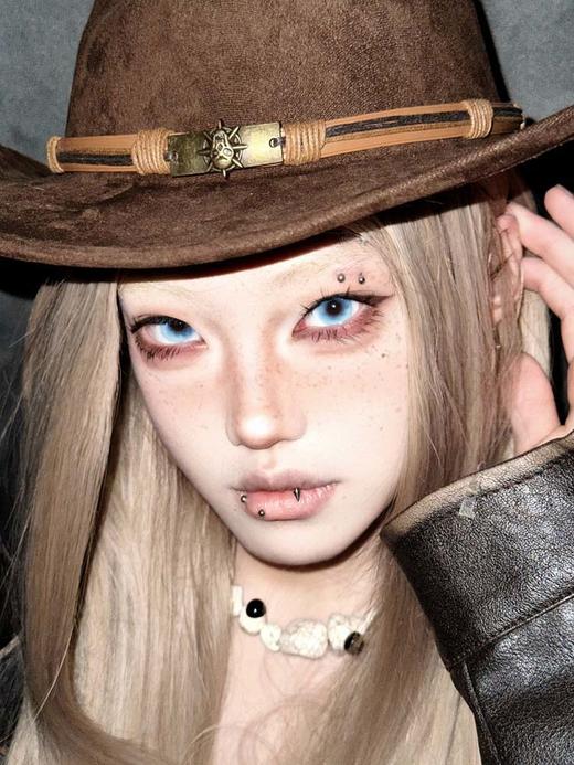 loveiikira 日抛美瞳 月落星辰 直径14.4mm着色13.7mm 商品图5