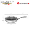 丹麦Scanpan HaptIQ平底锅不粘锅炒锅深煎炒锅家用电磁炉燃气灶专用28cm 商品缩略图0