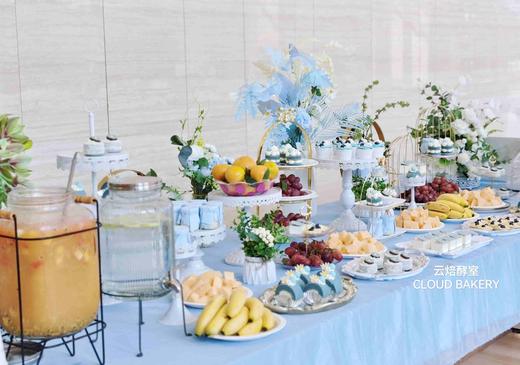 【甜品台定制案例展示】含水果蓝色主题 商品图5