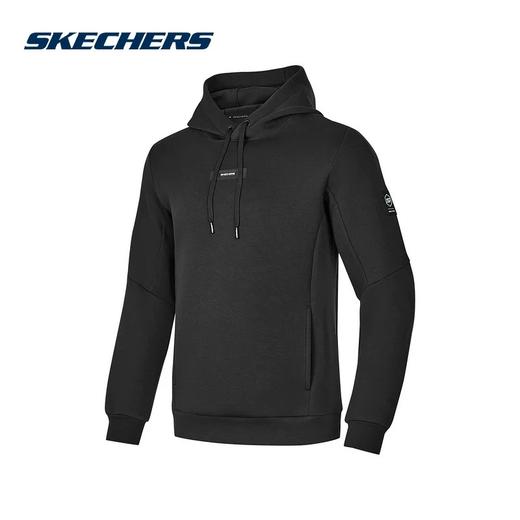 7楼斯凯奇Skechers 男士针织连帽套头卫衣P424M013吊牌价569元 商品图0