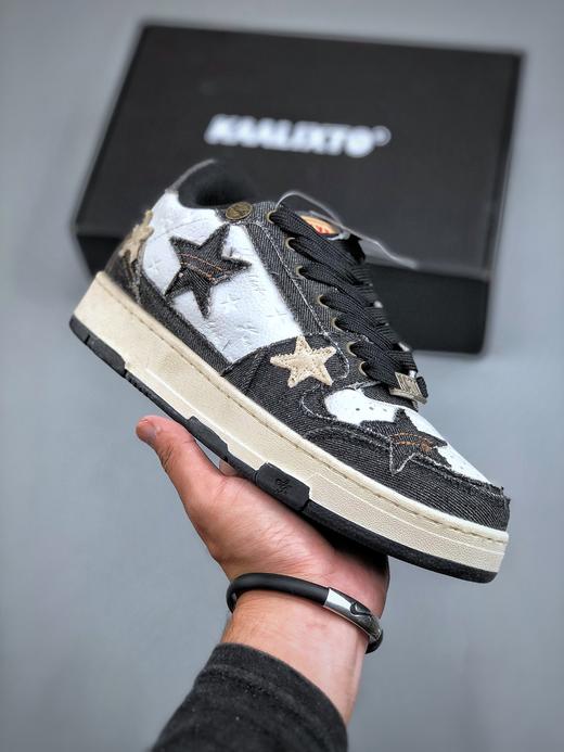 国潮星星潮流休闲防滑耐磨低帮板鞋 商品图3