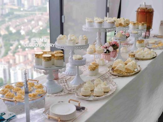 【甜品台定制案例展示】含饮品白色主题 商品图0