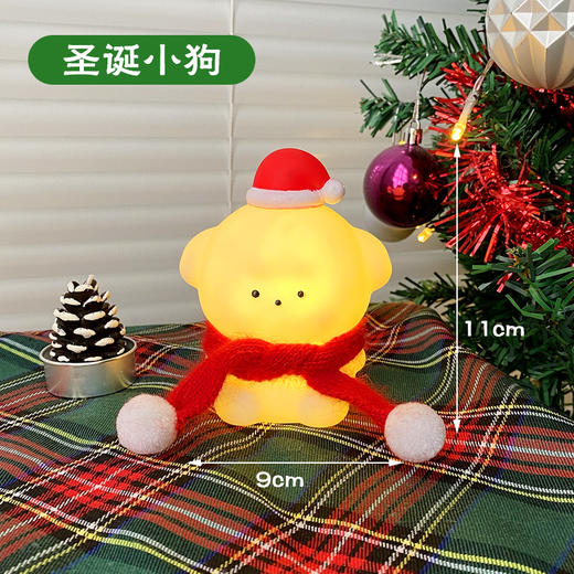 圣诞节装饰品布置 手提小夜灯平安夜道具led电子灯 礼品摆件 商品图6