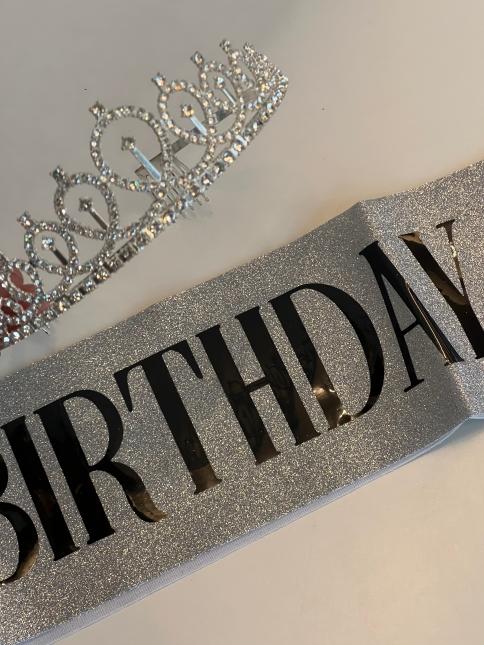 【拍照神器】女王绶带（银） 商品图0