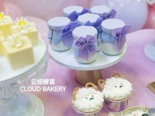【甜品台定制案例展示】小羊生日紫色主题 商品图2