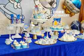 【甜品台定制案例展示】含主蛋糕宇航员主题