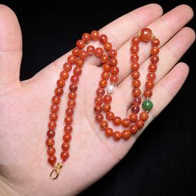 南红项链-菲菲珠宝好*南红圆珠约6mm