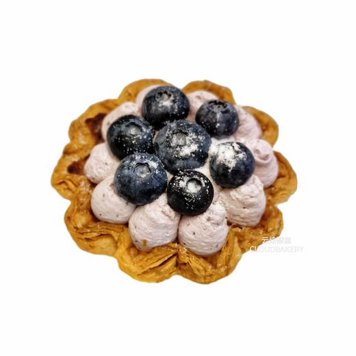 【蓝莓花边挞】直径约10CM 商品图0