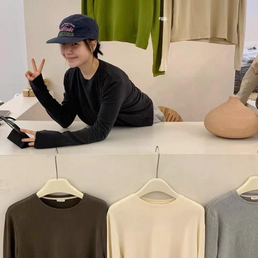 egg加厚磨毛T（b锁 商品图2