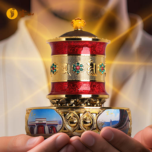聚福转经筒摆件 商品图2