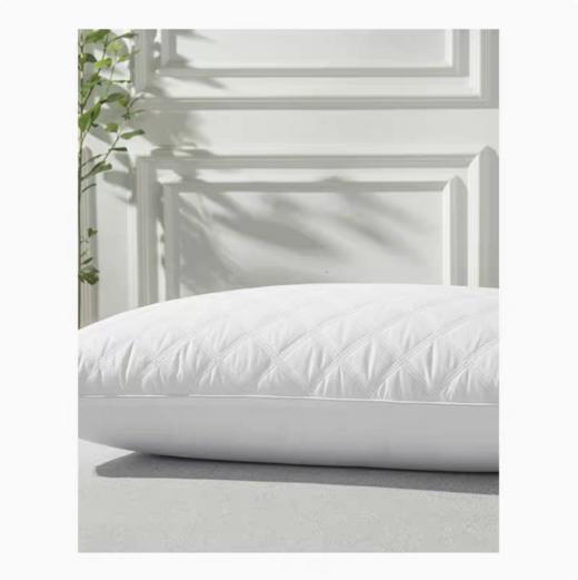 百富帝优享全棉水洗枕头枕芯护颈枕家用单人透气蓬松羽丝绒侧睡 商品图4