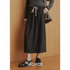 棉仓3571517001-秋冬新款通勤羊毛直筒厚款半身裙   简约中长裙冬 商品缩略图0