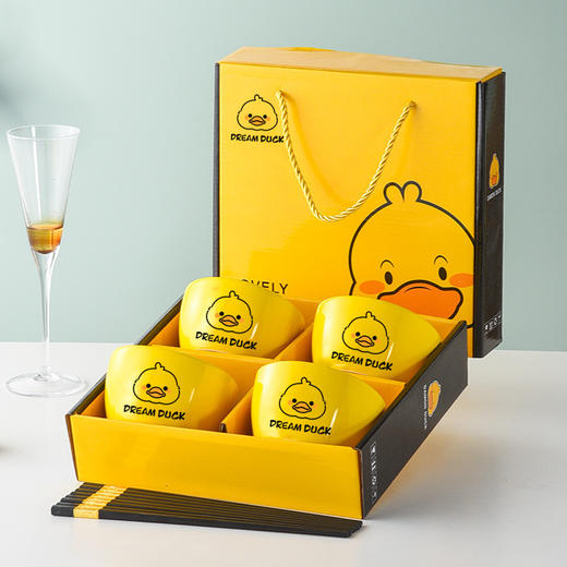 【轻奢烫金！陶瓷餐具套装】陶瓷碗色釉方碗餐具新年伴手礼碗筷套装企业年会送客户创意小礼品。ry 商品图11