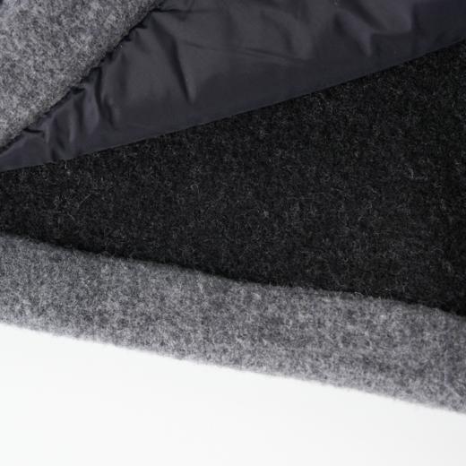 ROMI STUDIO“温暖如初”100%超细绵羊毛立绒双面撞色外套 431W5092 商品图4