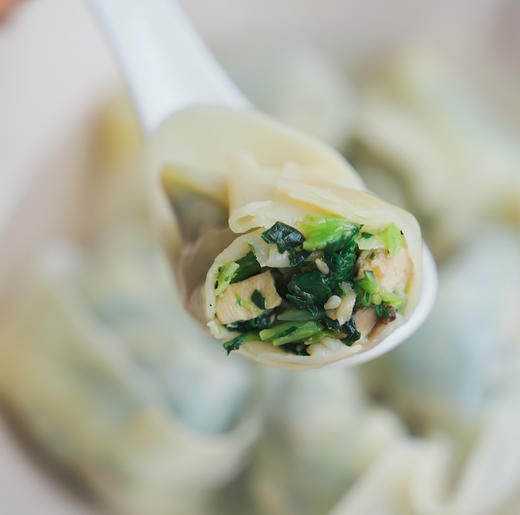 纯素大馄饨  翡翠荠菜  云南金耳菌菇  妙维根 商品图10