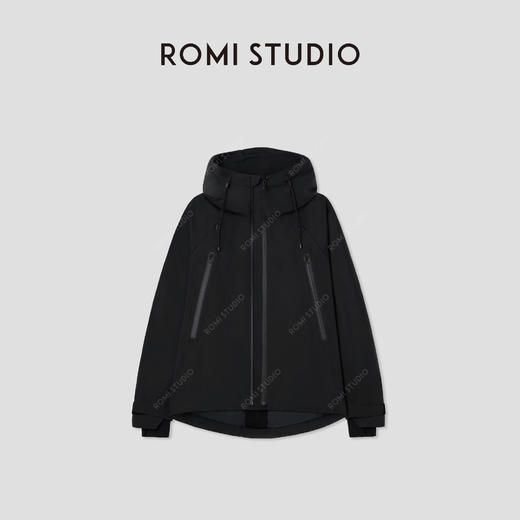 ROMI STUDIO“御雪之道”白鹅绒运动户外夹克连帽羽绒服RW24WW40463 商品图0