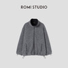 ROMI STUDIO“温暖如初”100%超细绵羊毛立绒双面撞色外套 431W5092 商品缩略图0