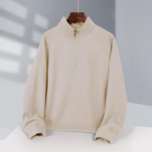 【大牌同款】【350G重磅拉链立领卫衣】男女款加厚棉质上衣 潮牌休闲耐磨加厚T恤 商品图10