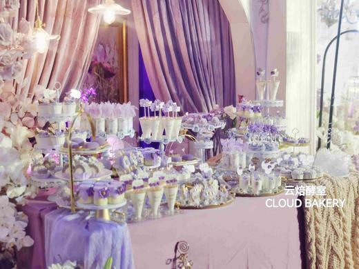 【甜品台定制案例展示】紫色婚礼主题 商品图0