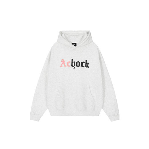 【Achock官方店】国潮美式拼色印花logo加绒重磅加厚卫衣连帽衣男 商品图3