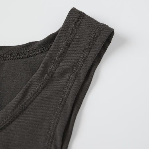 ROMI STUDIO“简约随性” 高支棉高弹U领针织吊带背心 RW24ASZ0456 商品图7