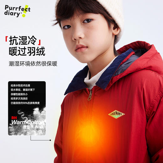 儿童潮酷工装风棉服外套 PDWT2456 商品图2