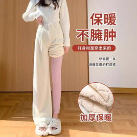 女秋冬季加绒加厚外穿东北棉裤羊毛保暖裤特厚羊羔绒打底裤