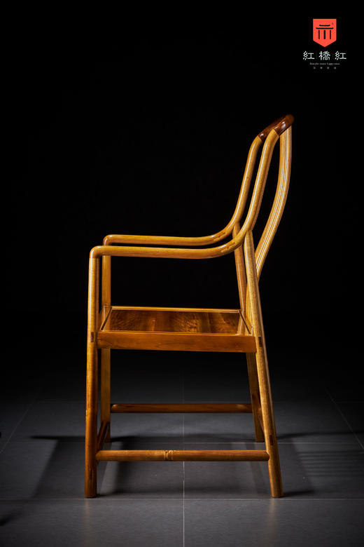 红桥红  家具严选  金丝楠木（小叶桢楠）【楠木 嘉选梳背椅】 商品图3