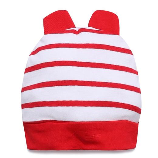 秋冬新生婴儿衣服童款圣诞长袖三件套装条纹裤可拆帽哈衣套装 商品图4