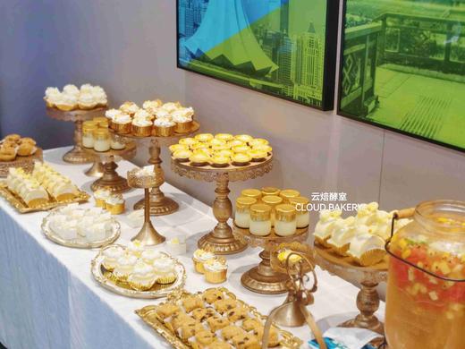 【甜品台定制案例展示】金色含水果饮品 商品图0