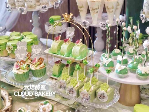 【甜品台定制案例展示】绿色婚礼主题 商品图4