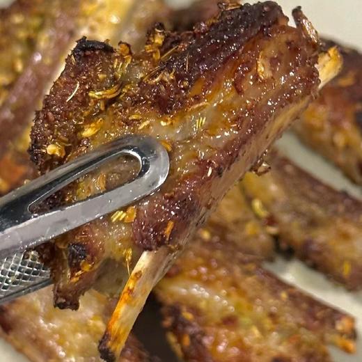 【羊肉精选】宁夏盐池滩羊精制羊肋排 清真品质 只选6-⁣8个月月龄羔羊 白水煮 只沾盐都好吃的奶香羊肉 商品图4