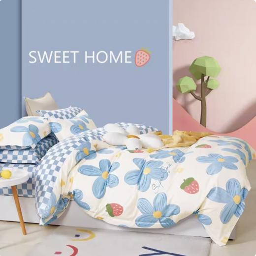 全棉学生宿舍三件套被套床单床品 商品图5