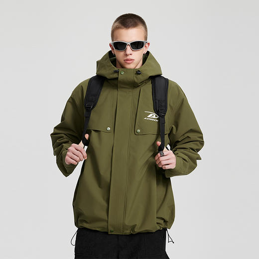 【Achock官方店】三防结构冲锋衣夹克男女秋冬新款户外登山外套潮 商品图0